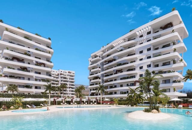 2 soveværelse Lejlighed til salg i Platja Vila Joiosa - Platja de Torres, La Villajoyosa / Vila Joiosa med swimmingpool - € 468.000 (Ref: 9221860)