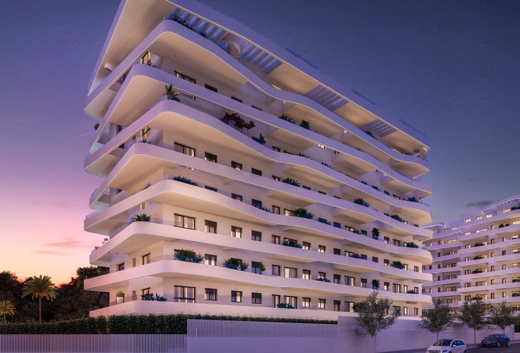 2 bedroom Apartment for sale in La Villajoyosa / Vila Joiosa with pool - € 521,000 (Ref: 9221861)