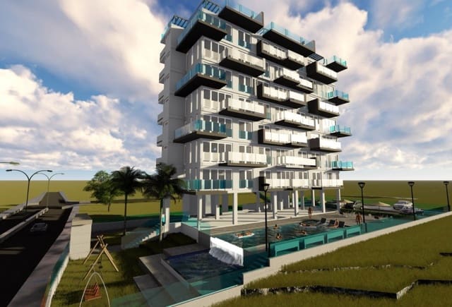 2 sovrum Lägenhet till salu i Cala de Finestrat, Finestrat med pool - 280 000 € (Ref: 9226219)
