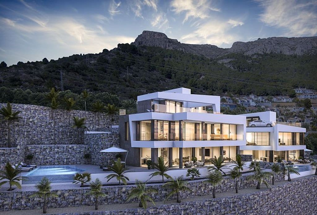 4 chambre Villa/Maison à vendre à Calpe / Calp - 1 850 000 € (Ref: 9231338)