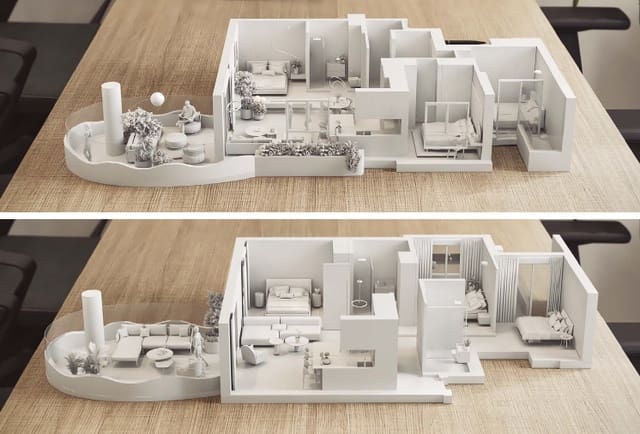 3 chambre Appartement à vendre à Pueblo, Calpe / Calp avec piscine - 625 000 € (Ref: 9242110)