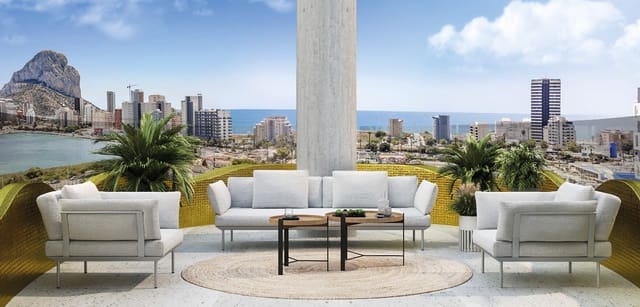 3 chambre Appartement à vendre à Pueblo, Calpe / Calp avec piscine - 625 000 € (Ref: 9242110)