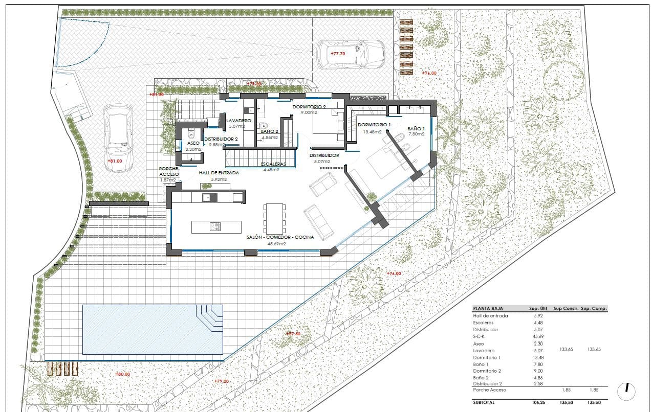 4 makuuhuone Huvila myytävänä paikassa Calpe / Calp mukana uima-altaan - 1 300 000 € (Ref: 9242129)