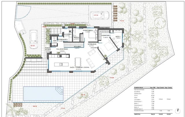 4 Zimmer Villa zu verkaufen in Gargasindi, Calpe / Calp mit Pool - 1.300.000 € (Ref: 9242129)