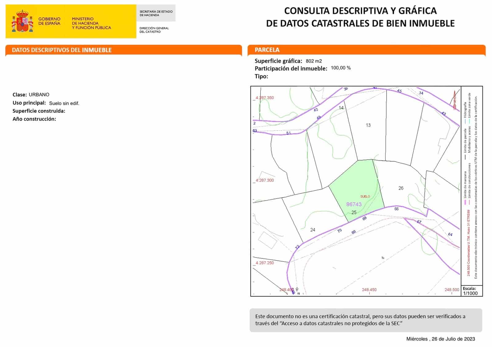 Grunde uden byggetilladelser til salg i Moraira - € 800.000 (Ref: 9242185)