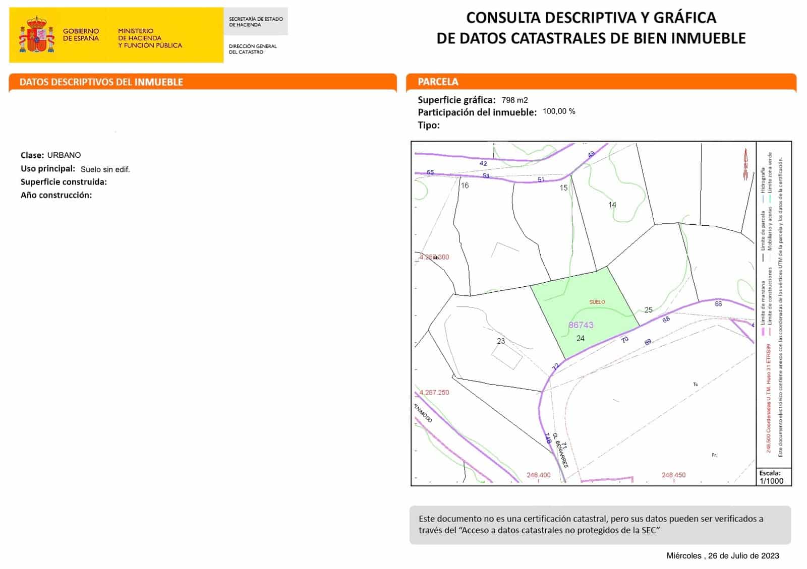 Grunde uden byggetilladelser til salg i Moraira - € 800.000 (Ref: 9242185)