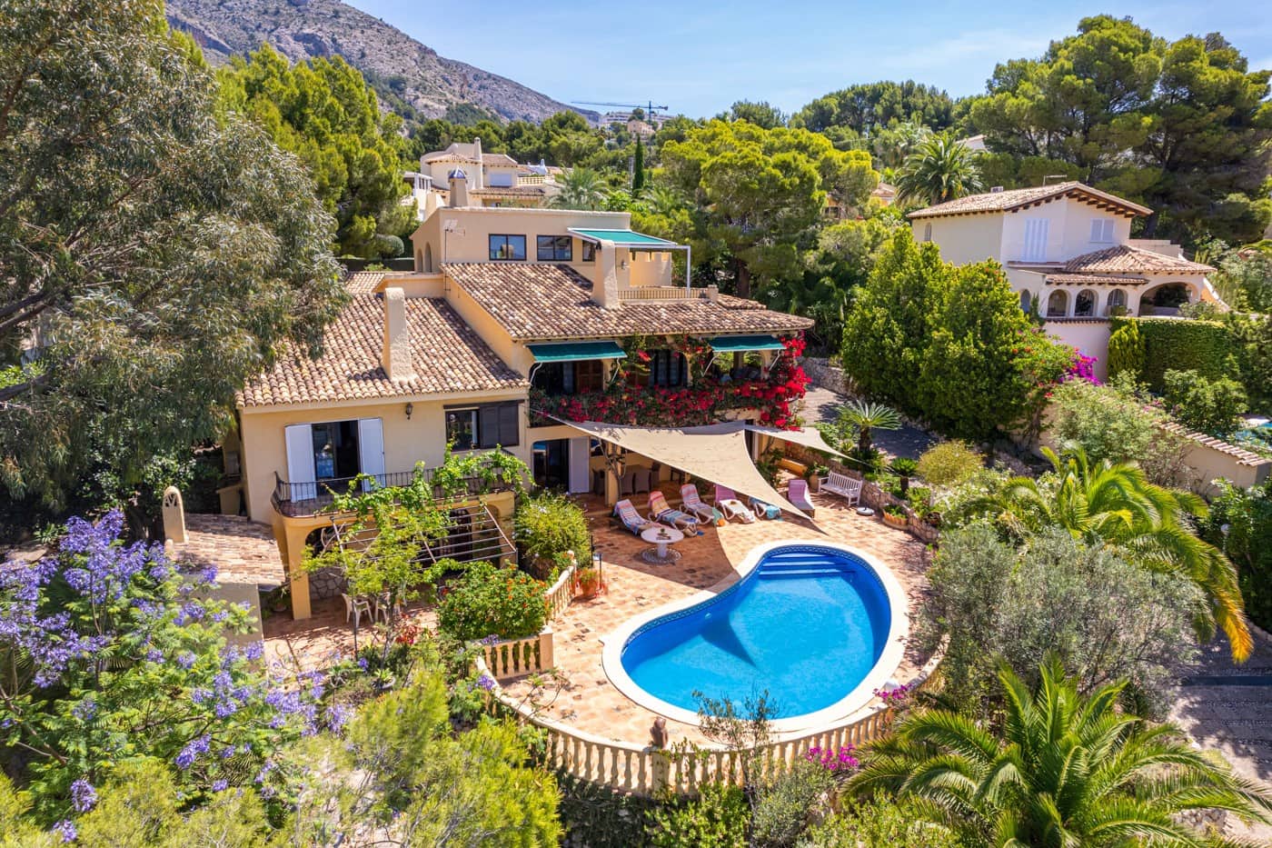 5 chambre Villa/Maison à vendre à Altea avec piscine - 1 590 000 € (Ref: 9242186)