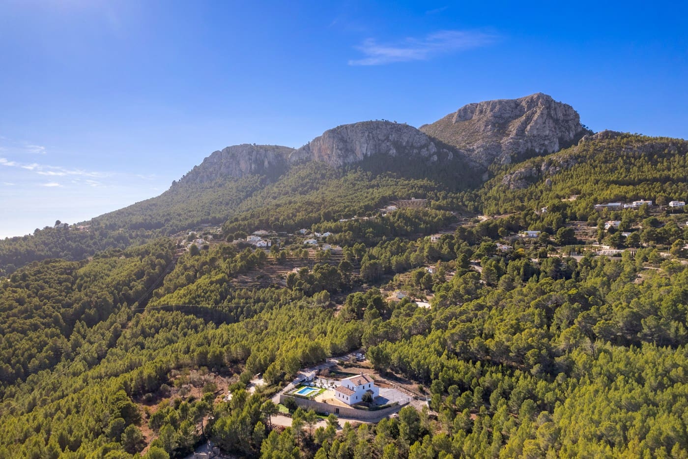 4 makuuhuone Huvila myytävänä paikassa Calpe / Calp mukana uima-altaan - 1 095 000 € (Ref: 9242189)