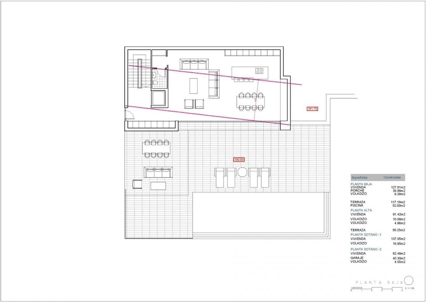 4 camera da letto Villa in vendita in Benissa con piscina - 2.750.000 € (Rif: 9242204)