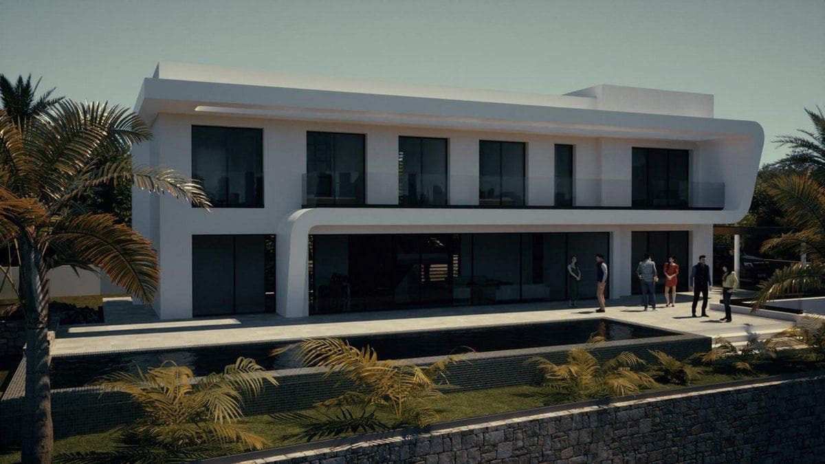 5 bedroom Villa for sale in Calpe / Calp with pool - € 1,260,000 (Ref: 9242216)