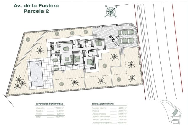 Chalet de 3 habitaciones en Benissa en venta con piscina - 890.000 € (Ref: 9242243)