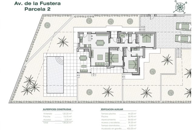 Chalet de 3 habitaciones en Benissa en venta con piscina - 890.000 € (Ref: 9242243)
