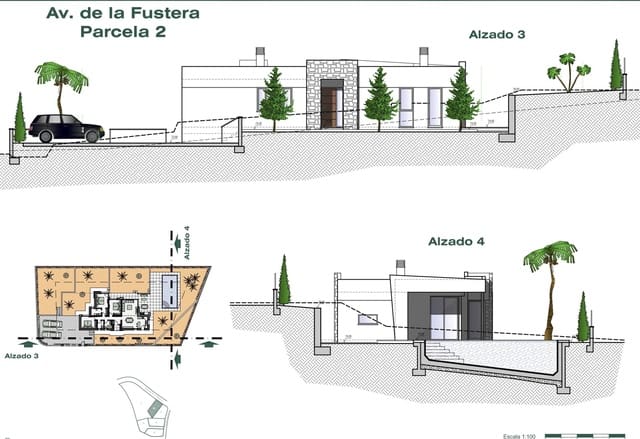 Chalet de 3 habitaciones en Benissa en venta con piscina - 890.000 € (Ref: 9242243)