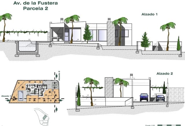 Chalet de 3 habitaciones en Benissa en venta con piscina - 890.000 € (Ref: 9242243)