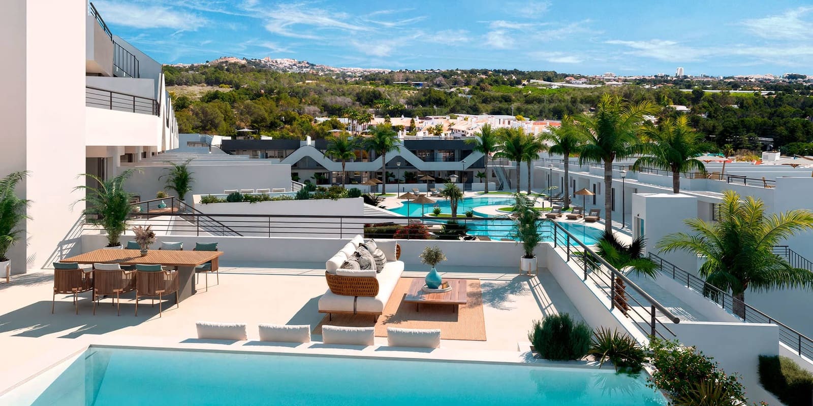 2 soveværelse Lejlighed til salg i Alfaz del Pi / L'Alfas del Pi med swimmingpool - € 320.000 (Ref: 9269181)