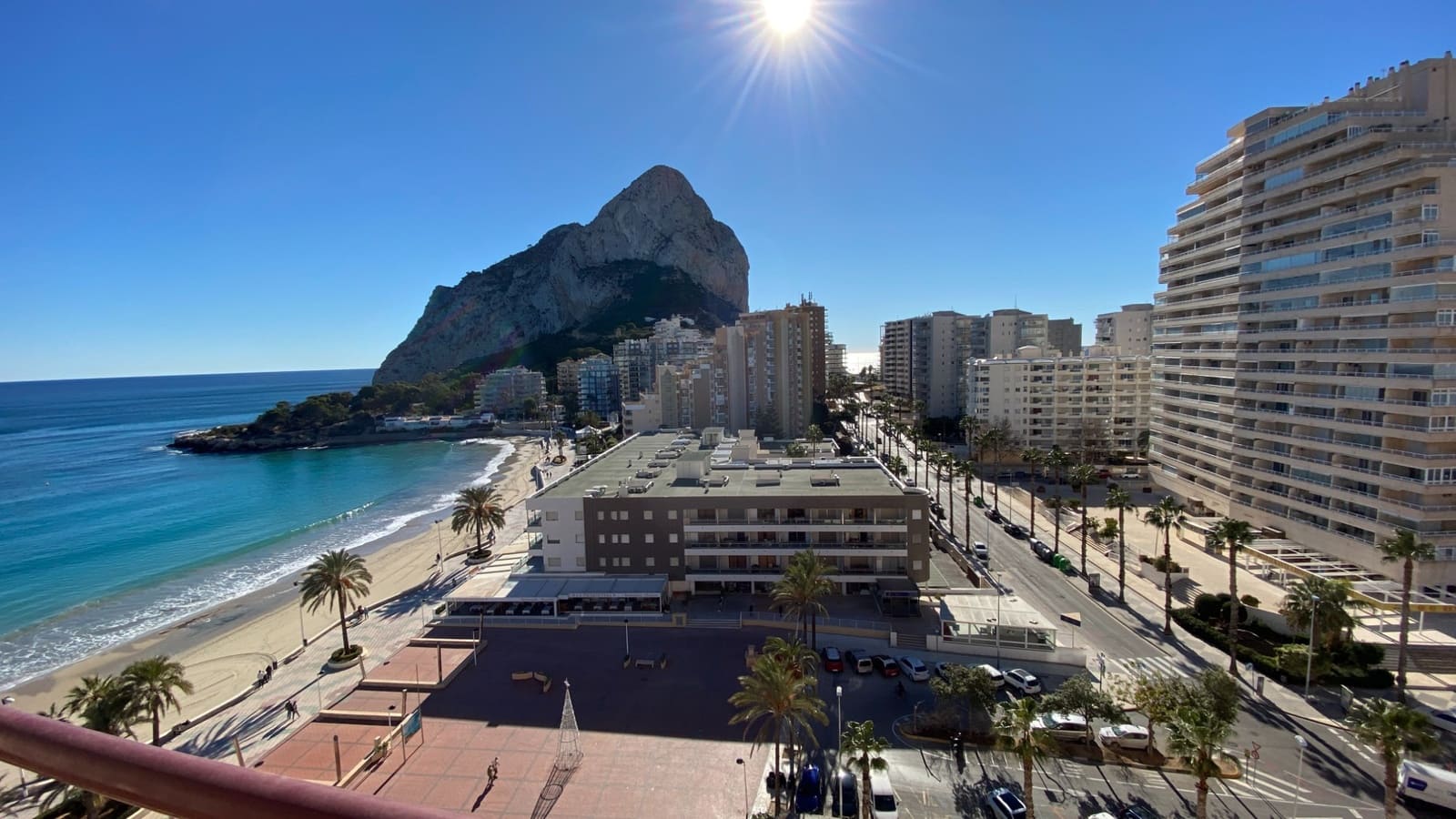 Appartement de 1 chambre à louer à Calpe / Calp avec piscine - 900 € (Ref: 9280941)