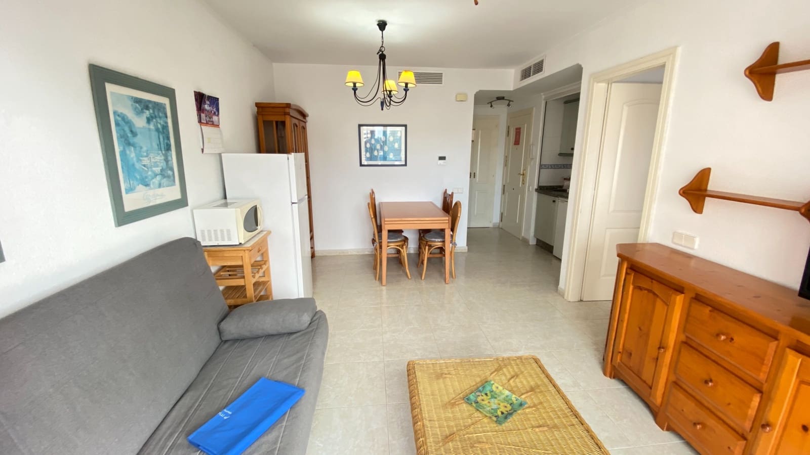 Appartement de 1 chambre à louer à Calpe / Calp avec piscine - 900 € (Ref: 9280941)