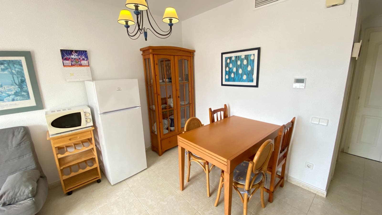 Appartement de 1 chambre à louer à Calpe / Calp avec piscine - 900 € (Ref: 9280941)
