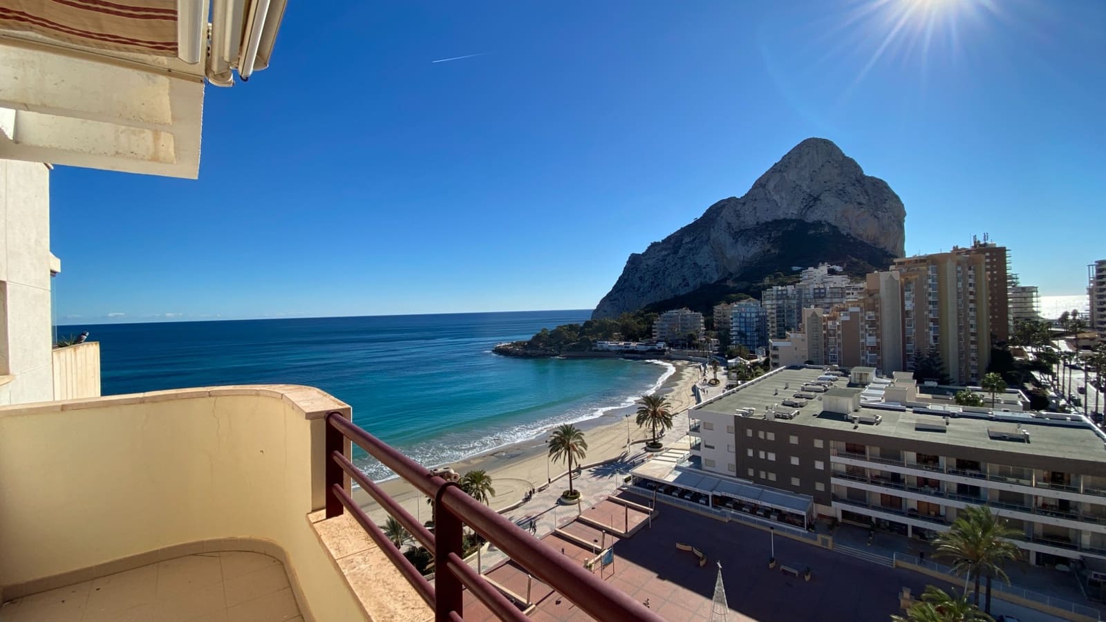 Appartement de 1 chambre à louer à Calpe / Calp avec piscine - 900 € (Ref: 9280941)