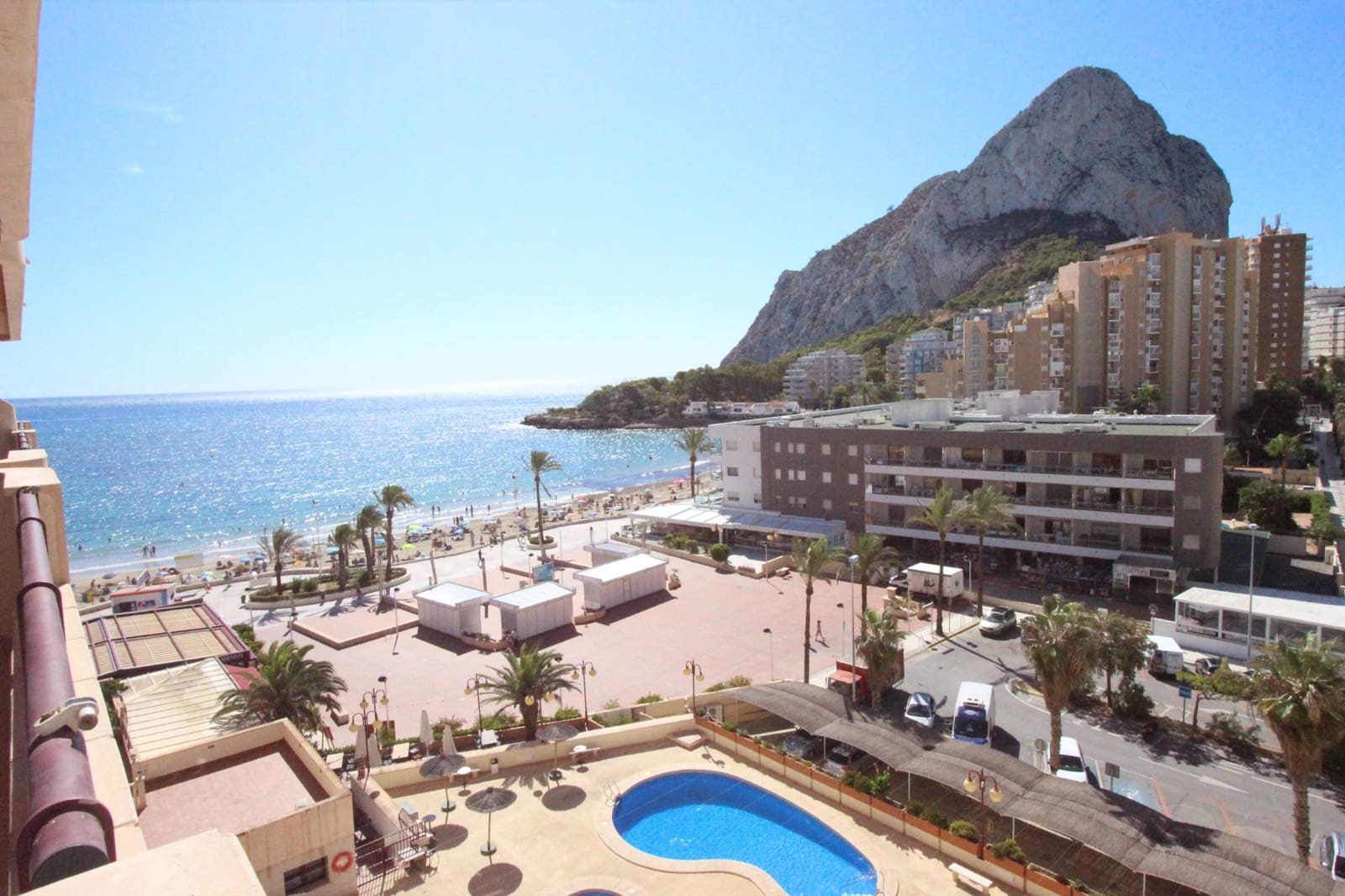 Appartement de 1 chambre à louer à Calpe / Calp avec piscine - 900 € (Ref: 9280941)