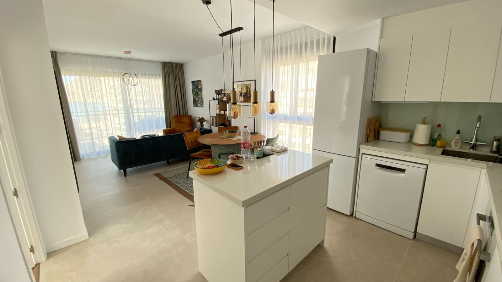 2 bedroom Apartment for rent in Calpe / Calp with pool - € 1,500 (Ref: 9360708)