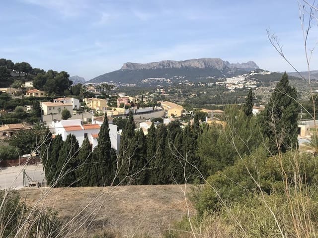 Ubebygd land til salgs i Pueblo, Calpe / Calp - € 280 000 (Ref: 9429424)