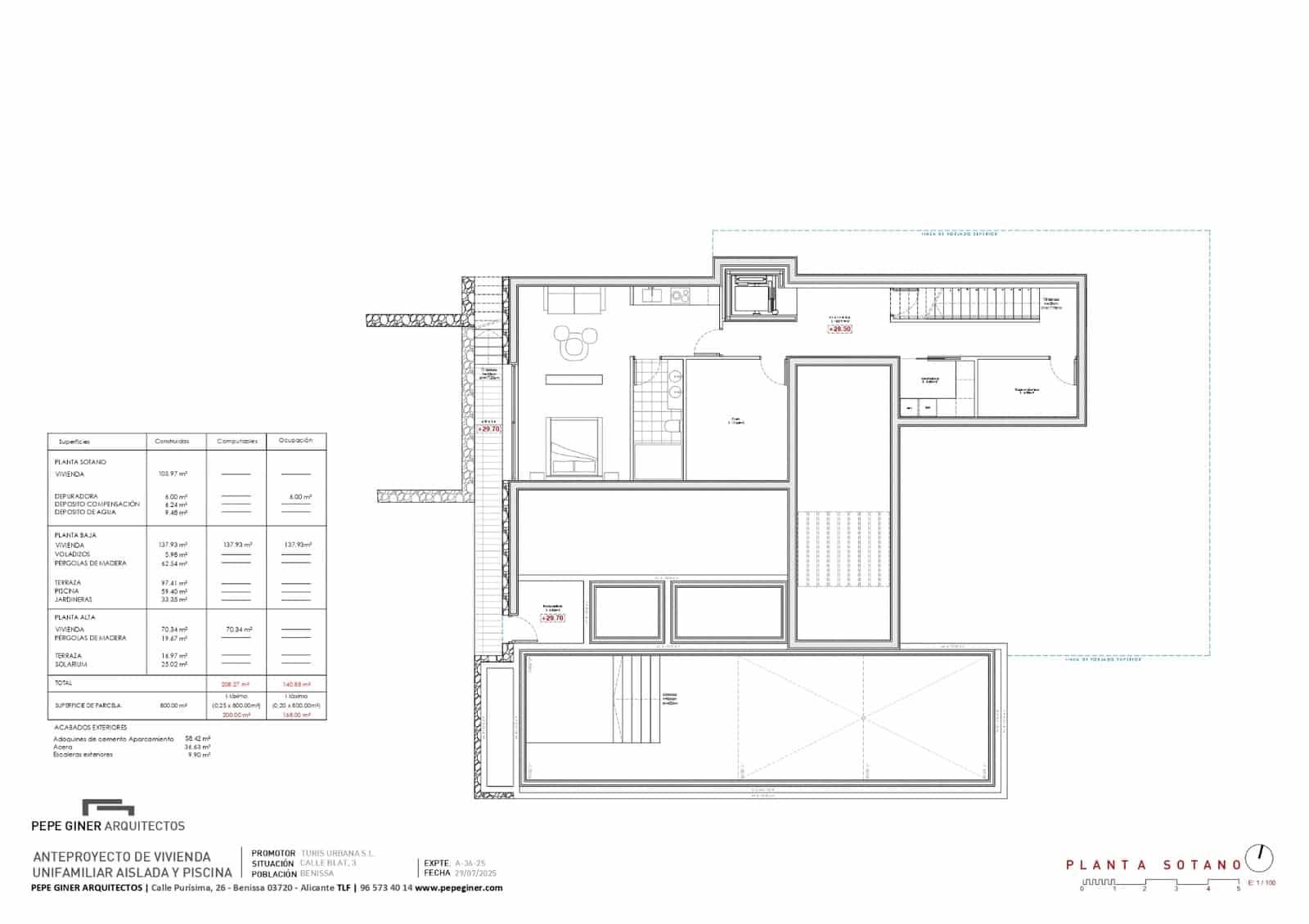 4 makuuhuone Huvila myytävänä paikassa Benissa mukana uima-altaan 
autotalli - 2 850 000 € (Ref: 9429462)