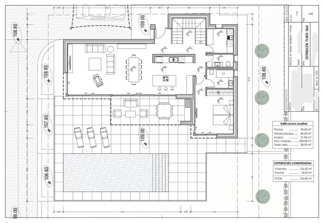 3 chambre Villa/Maison à vendre à Cometa - Carrió, Calpe / Calp avec piscine - 1 135 000 € (Ref: 9451026)