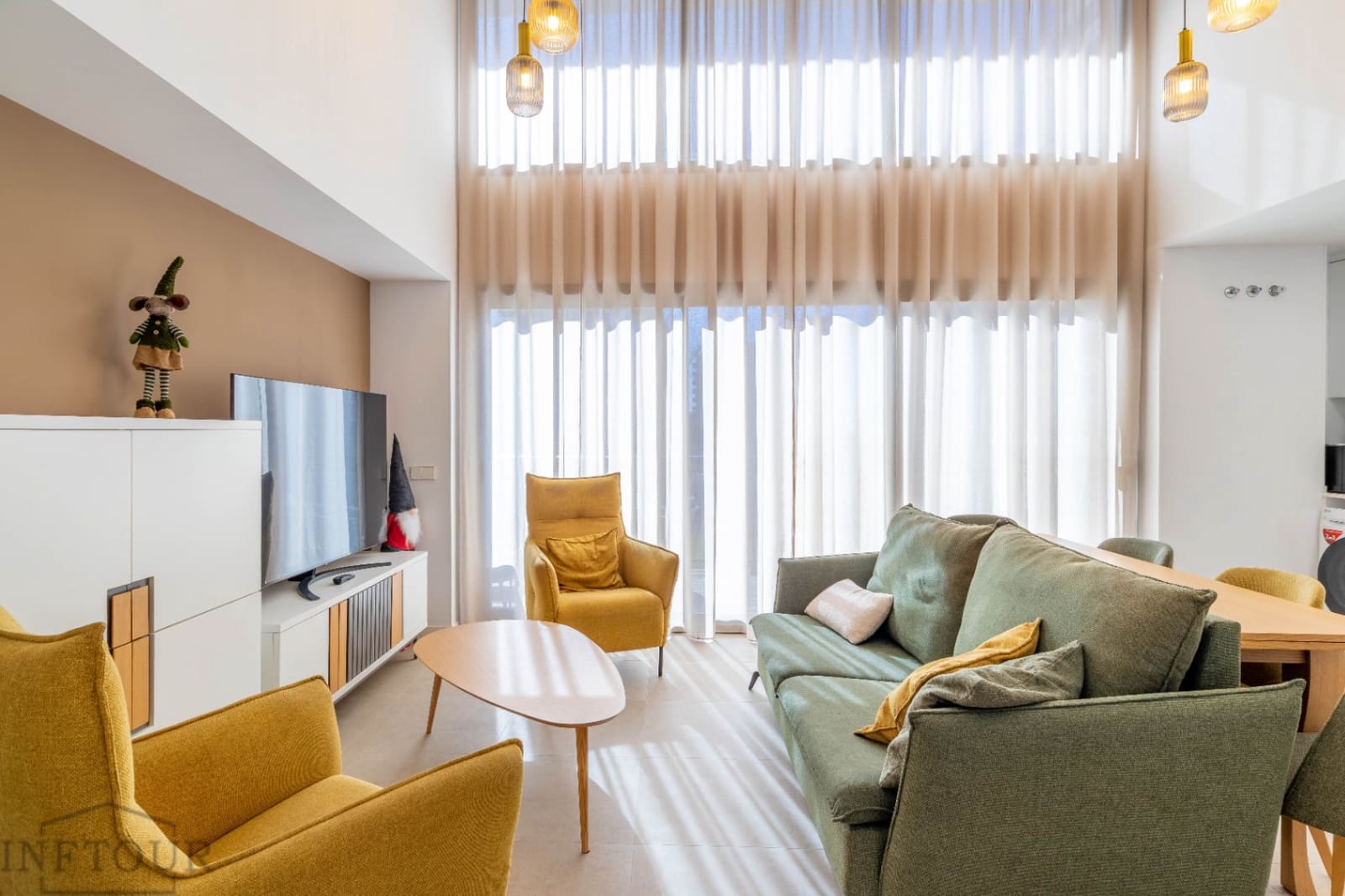 Appartement de 3 chambres à louer à Calpe / Calp avec piscine garage - 2 400 € (Ref: 9451029)