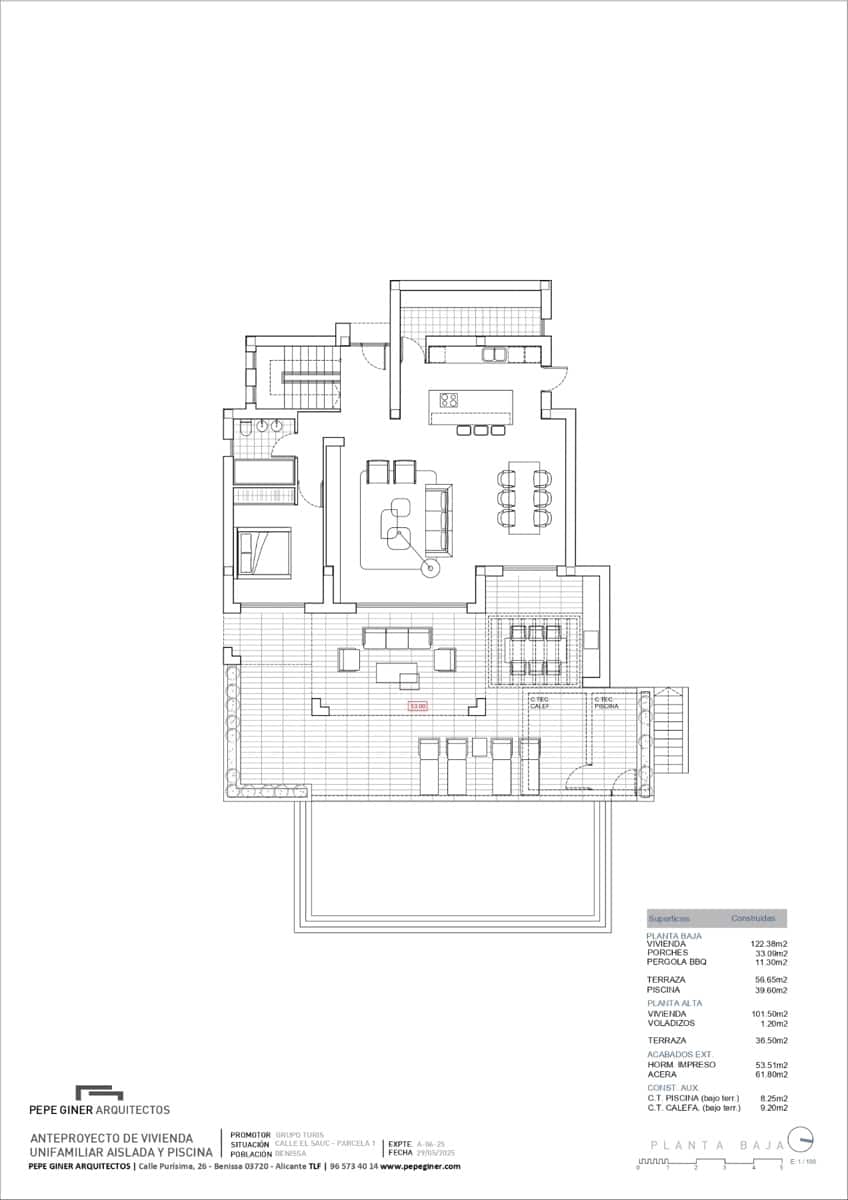 4 soveværelse Villa til salg i Benissa med swimmingpool garage - € 2.175.000 (Ref: 9496876)