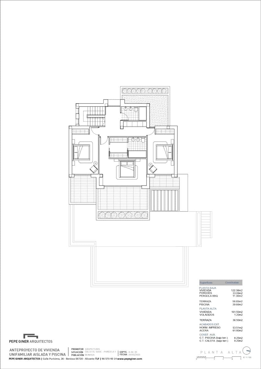 4 soveværelse Villa til salg i Benissa med swimmingpool garage - € 2.175.000 (Ref: 9496876)