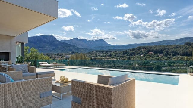 3 makuuhuone Huvila myytävänä paikassa Pueblo, Calpe / Calp mukana uima-altaan - 1 135 000 € (Ref: 9547618)