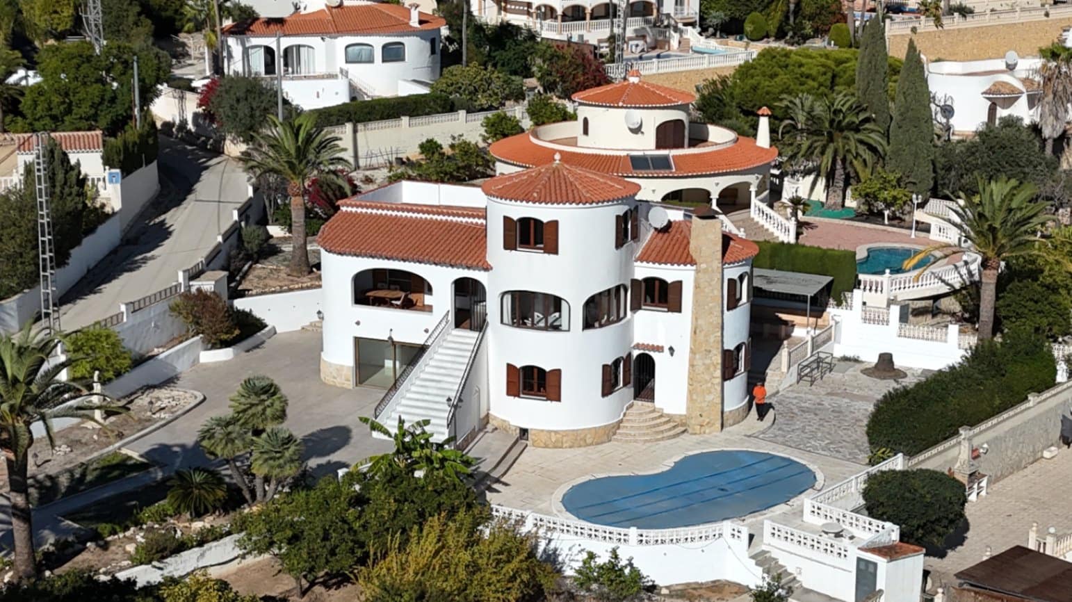 6 soveværelse Villa til salg i Calpe / Calp med swimmingpool - € 1.500.000 (Ref: 9557641)