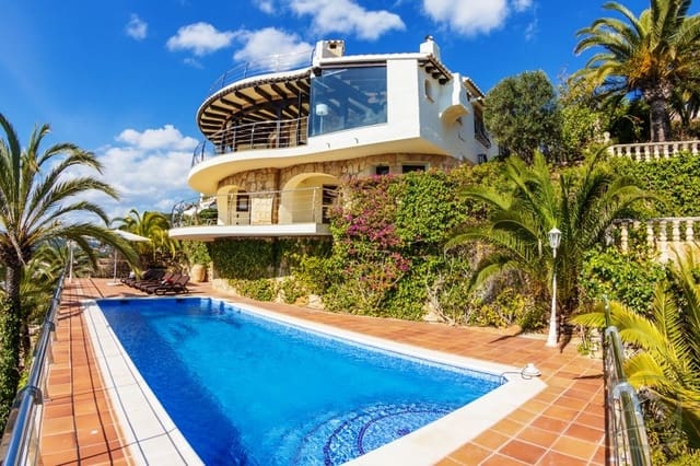 4 sypialnia Willa na sprzedaż w El Portet - Pla de Mar, Teulada-Moraira z basenem garażem - 2 900 000 € (Ref: 9564348)