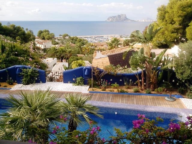 7 sypialnia Willa na sprzedaż w El Portet - Pla de Mar, Teulada-Moraira z basenem garażem - 2 500 000 € (Ref: 9564350)