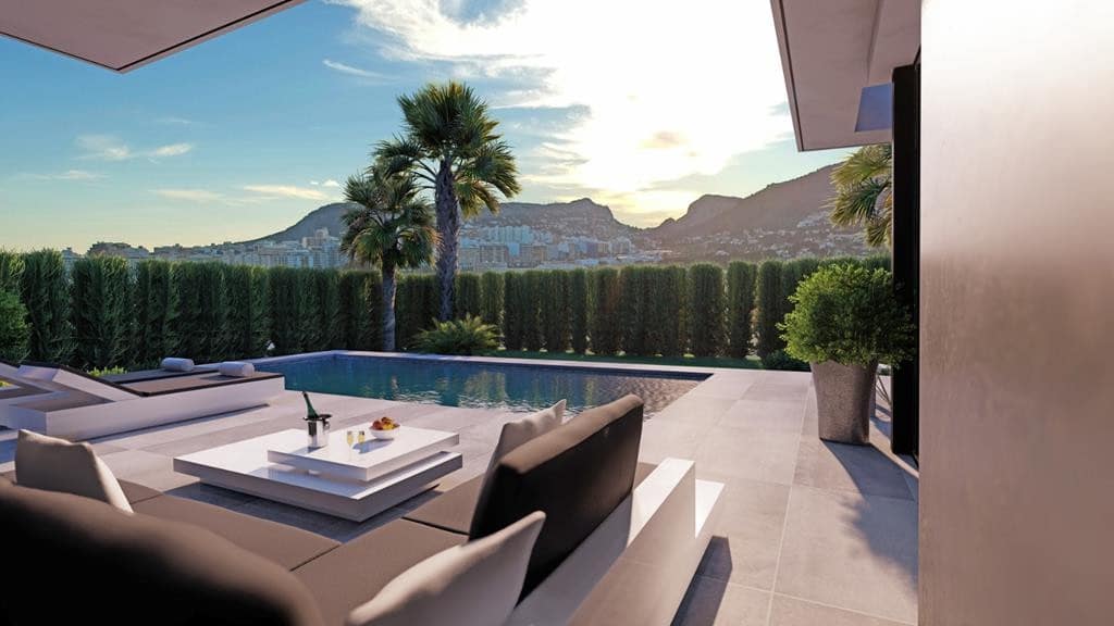 4 chambre Villa/Maison à vendre à Calpe / Calp avec piscine garage - 930 000 € (Ref: 9564351)