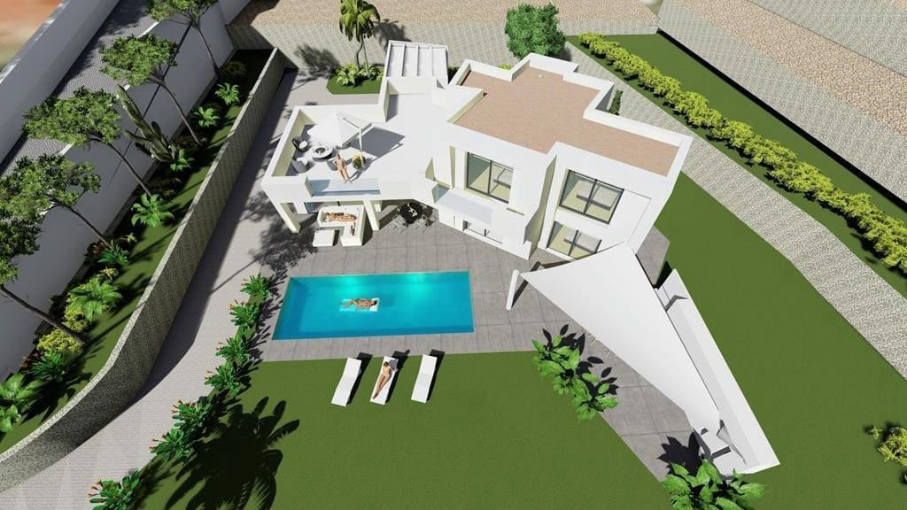 4 makuuhuone Huvila myytävänä paikassa Calpe / Calp mukana uima-altaan 
autotalli - 1 369 000 € (Ref: 9594674)