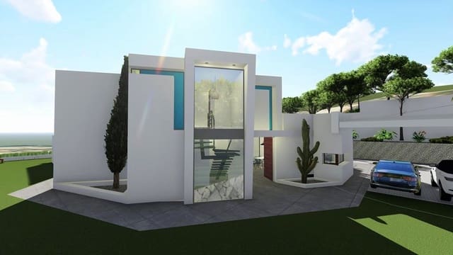 4 sypialnia Willa na sprzedaż w Canuta, Calpe / Calp z basenem garażem - 1 369 000 € (Ref: 9594674)