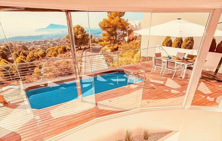 4 makuuhuone Huvila myytävänä paikassa Altea mukana uima-altaan 
autotalli - 1 166 500 € (Ref: 9594679)