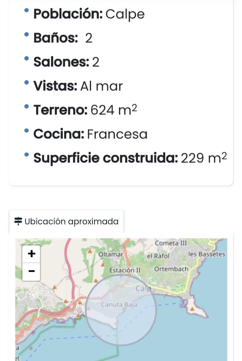 4 sypialnia Willa na sprzedaż w Calpe / Calp z garażem - 850 000 € (Ref: 9594689)