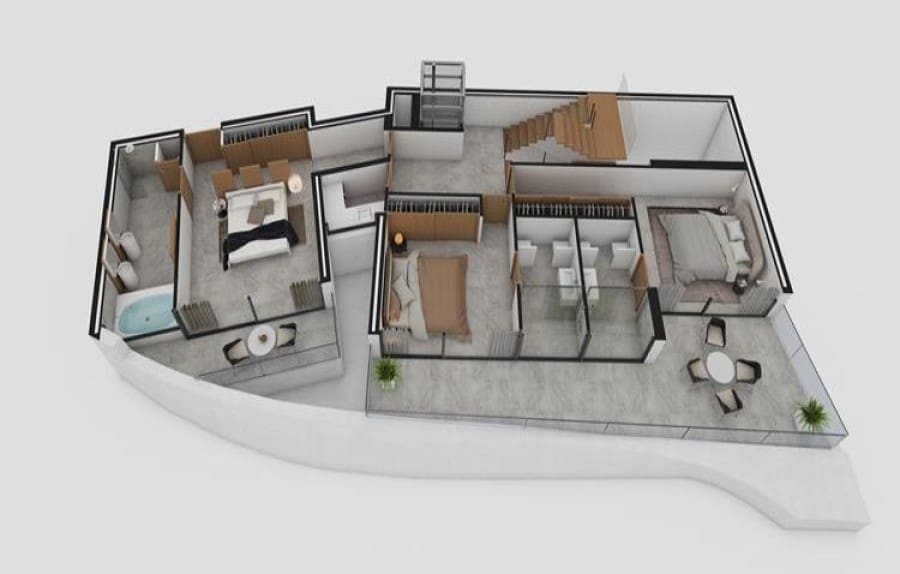 4 camera da letto Villa in vendita in Altea con piscina garage - 2.290.000 € (Rif: 9604587)