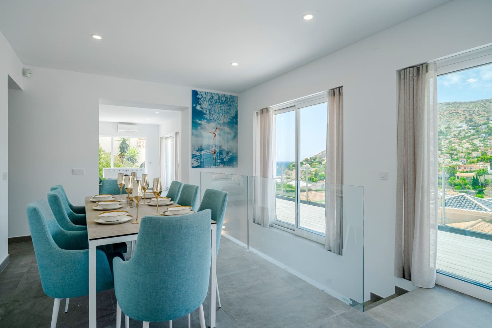 4 quarto Moradia para venda em Calpe / Calp com piscina garagem - 1 149 000 € (Ref: 9610829)