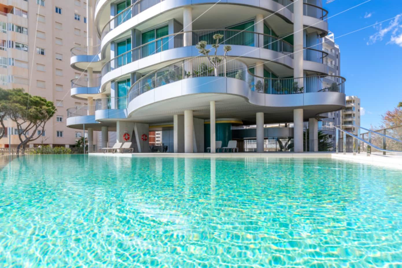 4 makuuhuone Asunto myytävänä paikassa Calpe / Calp mukana uima-altaan - 1 670 000 € (Ref: 9636459)