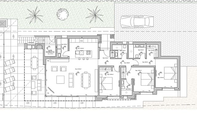 3 bedroom Villa for sale in Pueblo, Calpe / Calp with pool - € 1,250,000 (Ref: 9641074)