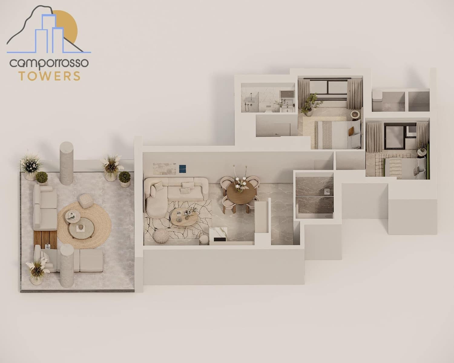 2 bedroom Apartment for sale in Calpe / Calp with pool - € 420,000 (Ref: 9714519)