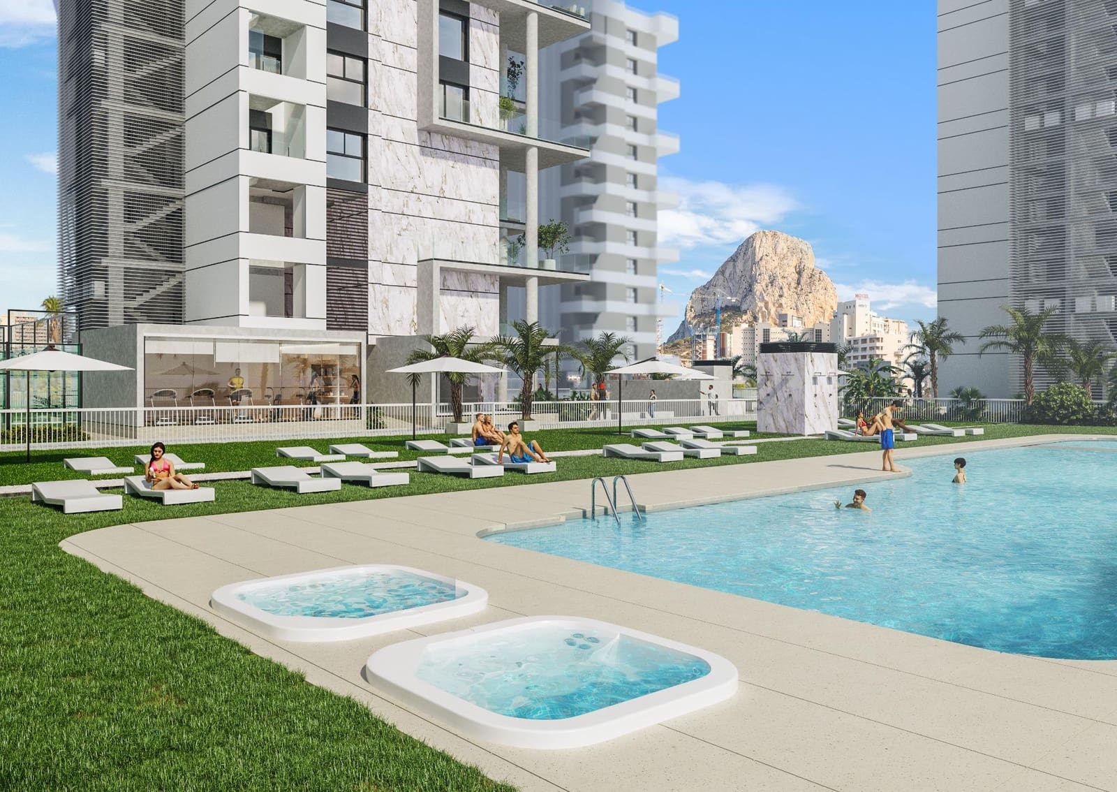 2 bedroom Apartment for sale in Calpe / Calp with pool - € 420,000 (Ref: 9714519)