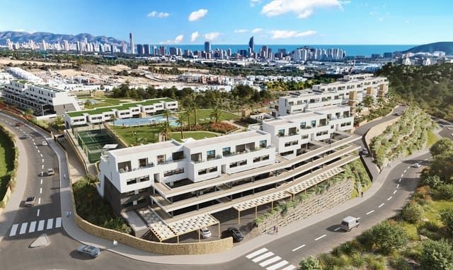 2 sypialnia Apartament na sprzedaż w Balcón de Finestrat - Terra Marina, Finestrat z basenem garażem - 550 000 € (Ref: 9806100)