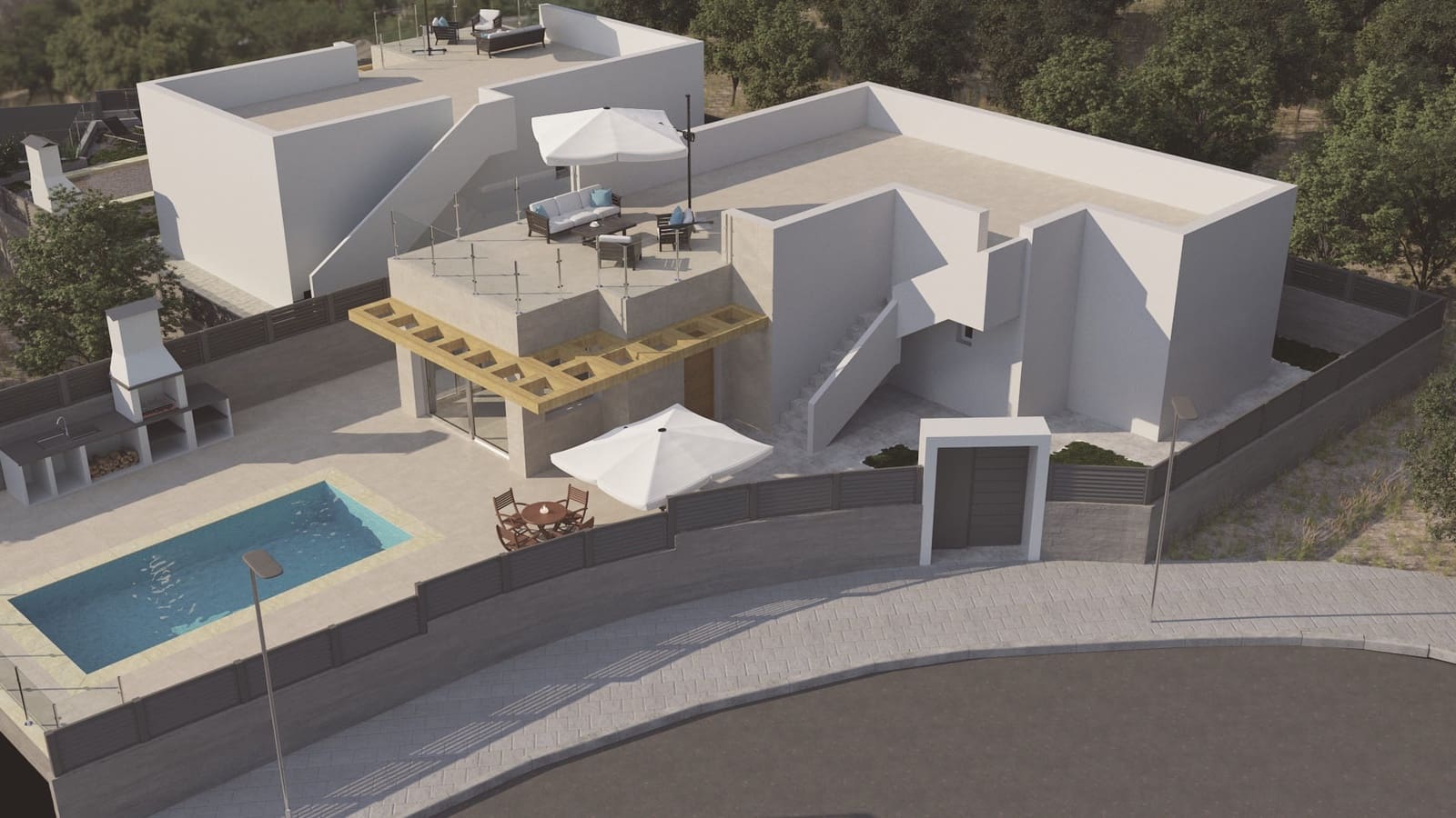 3 sypialnia Willa na sprzedaż w Polop z garażem - 585 000 € (Ref: 9828262)