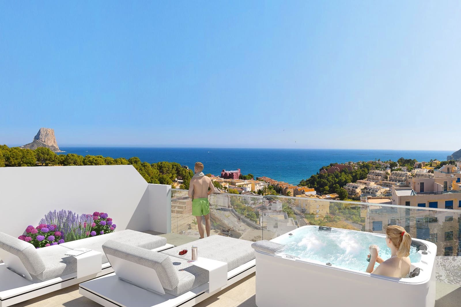 3 camera da letto Appartamento in vendita in Calpe / Calp con piscina - 479.000 € (Rif: 9976767)