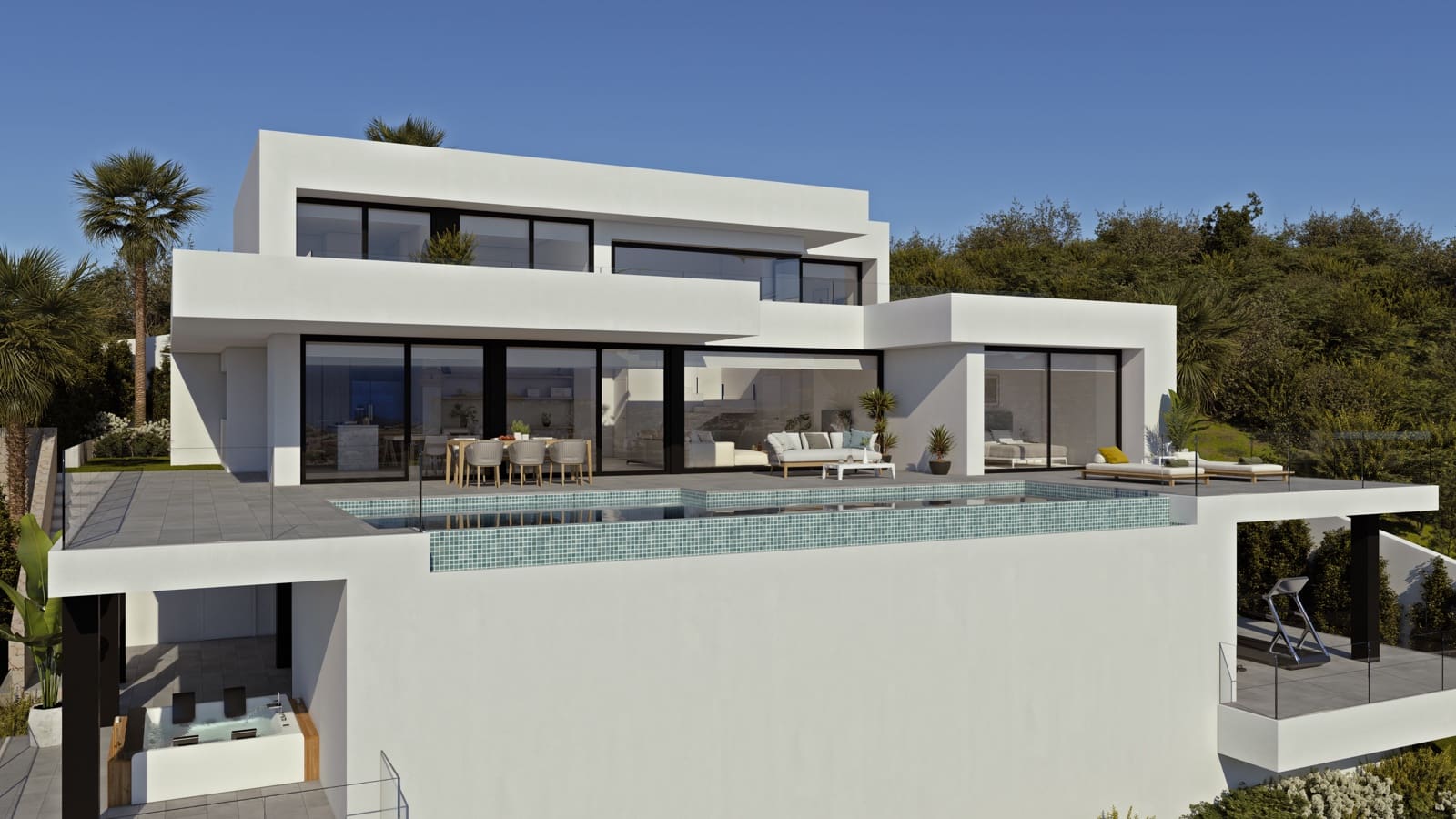 Chalet de 4 habitaciones en Benitachell / Benitatxell en venta con piscina - 2.720.000 € (Ref: 9993814)